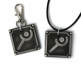 White Mage FFXIV Job Charm - WHM Metal Resin, Final Fantasy 14 FF14 Soul Crystal - LootCaveCo