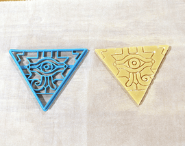 Yugioh Cookie cutters - Millennium Puzzle, Millennium Eye, Pot of Greed, Scapegoat, Duel Disk - LootCaveCo