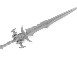 Arthas' Frostmourne Lich's Blade DIY Cosplay Prop Kit - World of Warcraft