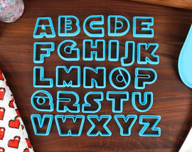 A Galaxy Far Away FONT Cookie Cutters - Fondant Letters