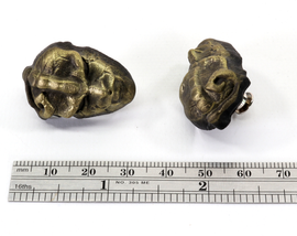 Ancient Stone Mask Brass Pin - Jojos Bizarre Adventure