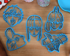 Chainsaw Man Cookie Cutters - Makima, Denji, Pochita, Power, Chainsaw Devil