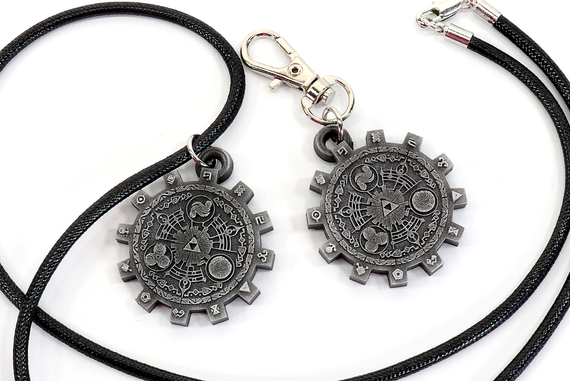 Gate of Time Keychain / Necklace - Legend of Zelda