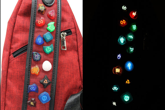 FFXIV Glow Soul Crystal Tie Pin / Job Stone Collectors pin FF14 Final Fantasy 14 - LootCaveCo
