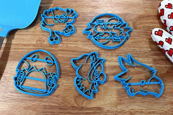 Final Fantasy X Chocobo Cookie Cutters - FF14 / FFXIV Cookie Cutters - LootCaveCo