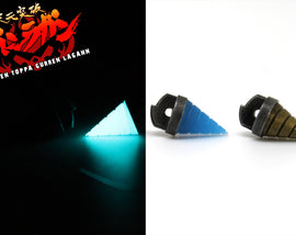 Gurren Lagann Earrings Core Drill -Stainless Steel Studs- Core Drill- Anime gifts for Tengen Toppa Gurren Lagann