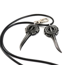 Rikku Dagger Final Fantasy X Gamer Keychain/Necklace for Final Fantasy Video Games Cosplay