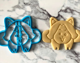 Undertale Cookie Cutters - Temmie, Muffet, Asriel, Dummy, Burgerpants - Undertale /  Baking Gift
