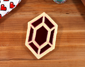 Legend of Zelda Rupee Linzer Tart Cookie Cutter - Breathe of the Wild