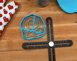 Animal Crossing Items Cookie Cutters - Fossil, Bell Bag, Bell Coin, Gyroid, Recipe Card - New Horizons /  Nintendo Gift