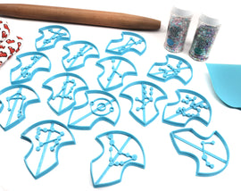Constellation Stone Cookie Cutter Collection - Convocation of the 14 Bundle - FFXIV Azem Ascian Crystal