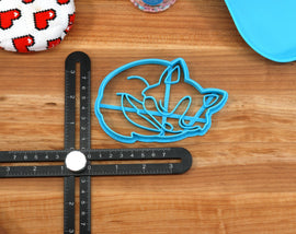 Kawaii Husky Cookie Cutters - Husky Face, Lucky Husky, Side Glance Husky, Skyward Husky, Sleepy Husky - Anime Gift / Anime Baking