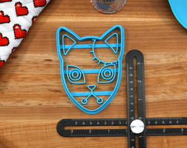 Kitsune Mask Cookie Cutters - Nami Kitsune, Makomo Kitsune, Sabito Kitsune, Tanjiro Kitsune, Giyuu Kitsune,  - Anime Baking