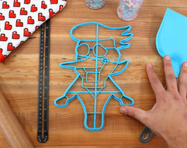 XL 12 Inch Deltarune Spamton Body Cookie Cutter - Spamton Cake - Undertale /  Baking Gift