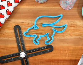 Super Smash Bros Logos Set 2 Cookie Cutters - Fire Emblem, Kid Icarus, Star Fox