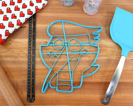XL 12 Inch Deltarune Spamton Face Cookie Cutter - Spamton Cake - Undertale /  Baking Gift