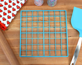 XL 12 Inch Chess Board Cookie Cutters - FFXIV Birthday Cookie Cake Cutter - FF14 Baking