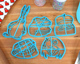 Meme Cookie Cutters - Big Chungus, Dolan, monkaS, Ugandan Knuckles, Troll Face - Meme Fan