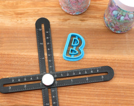 Comic FONT Cookie Cutters - Fondant Letters, Letters for Cake decorating