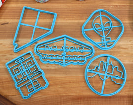 Nevada Cookie Cutters - Area 51, Las Vegas Sign, Las Vegas Skyline, Nevada State, Slot Machine - NV Gift Idea