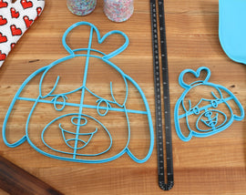 XL 12 Inch Isabelle Cookie Cutters - Animal Crossing New Horizons /  Nintendo Gift