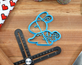 Chinese Zodiac Cookie Cutters Set 2 of 2 - Chinese New Year Gift - Lunar New Year Baking