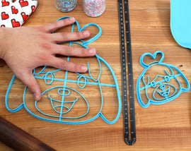 XL 12 Inch Isabelle Cookie Cutters - Animal Crossing New Horizons /  Nintendo Gift