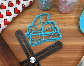 Kirby Enemies Cookie Cutters- Bronto Burt, Chilly, Gordo, Scarfy, Sir kibble - Kirby Gift Idea