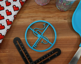 Lovecraft Great Old Ones Cookie Cutters Set 2 - Cthugha, Cthulhu, Ghatanothoa, Shudde M'ell, Zhar