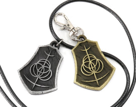 Golden Grace Symbol Keychain - Elder Circle Cosplay - Souls-like Game Cosplay