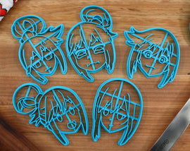 Isekai Water Goddess Cookie Cutters - Goddess of water in another world