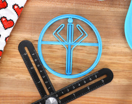 Bloody Born Cookie Cutters - Blood Vial, Great One's Wisdom, Hunter Hat, Hunter's Mark, Insight Symbol - Way of the Blood