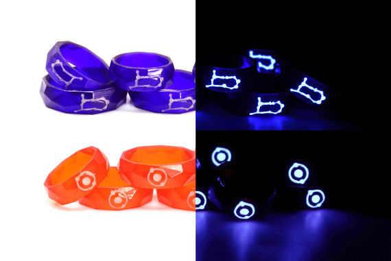 Azem FFXIV Ring Glow in the Dark Convocation Crystal / Constellation Stone Final Fantasy XIV FF14 RNG1
