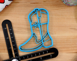 Texas Cookie Cutters - Texas State Outline, Cowboy Boot, Cowboy Hat, Longhorn Cattel, Smoker Grill- TX Gift Idea