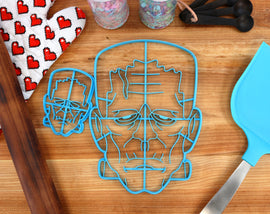 XL 12 Inch Frankenstein Cookie Cutter  - Frankensteins Monster Cookie Cutters - Halloween Party Cake