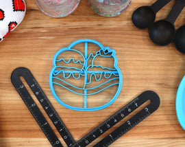 Ice Cream Cookie Cutters - Banana Split, Frozen Yogurt, Ice Cream Sandwhich, Ice Cream Sundae, Milkshake
