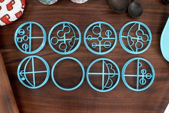 Moon Phase Cookie Cutters - Full Moon Cookie, Moon Cycle, Space Cookies, Astronomer Gift