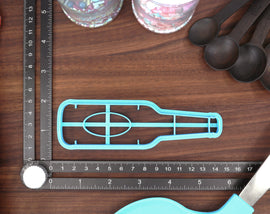 Bartending Cookie Cutters - Bottle Opener, Cocktail Saker, Beer Stein, Beer Bottle, Shotglass - Bartending Party