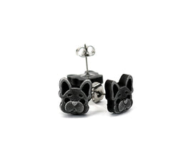 French Bulldog Earrings - Cutesy Frenchie - French Bulldog Face- Gift for French bulldog Owner ERG1