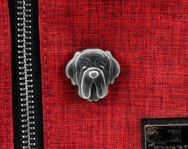 English Mastiff Pin - Cute Mastiff Face - Mastiff Dog Gift- Gift for English Mastiff Owner SPN1