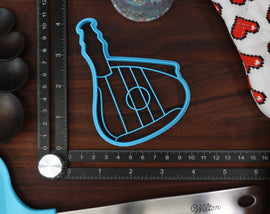 Tabletop RPG Class Cookie Cutter Set - Barbarian Symbol, Bard Symbol, Wizard Symbol, Rogue Symbol, Paladin Symbol - DnD Cookie Cutter