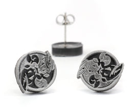 Carbuncle FFXIV Yin & Yang Earrings - Carbuncle Earrings - Final Fantasy 9 Cosplay ERG1