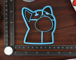 Cat Meme Cookie Cutters - Pop Cat, Stronk Cat, Schmuserkadser, Gasping Cat, Disappointed Cat - Cat Memes