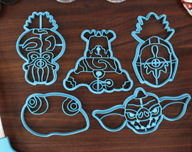 BoTW Cookie Cutters - Bokoblin, Chuchu, Guardian, Octorock, Yiga Footsoldier - Gift for Breath of The Wild Fan