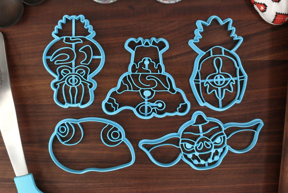 BoTW Cookie Cutters - Bokoblin, Chuchu, Guardian, Octorock, Yiga Footsoldier - Gift for Breath of The Wild Fan