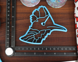 New Mexico Cookie Cutters - New Mexico State Outline, New Mexico State Flag, Chili Peppers, Greater Roadrunner, Yucca Flower- NM Gift Idea