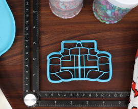 Indiana Cookie Cutters - Common Goldfish, F1 Car, Indiana Outline, Peony Flower, Popcorn Kernel - ID Gift Idea