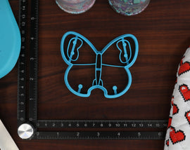 Butterfly Cookie Cutters Set 2 - Common Wood-nymph, Grecian Shoemaker, Mourning Cloak, Southern Cloudywing, Southern Dogface - Butterflies