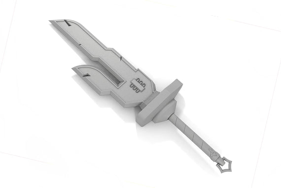 Inverted Spear DIY Cosplay Prop - Spear of Heaven - Heavenly Spear - Hidden Inventory Spear - Cursed Spear