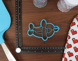 Balloon Animals Cookie Cutters - Balloon Butterfly, Balloon Dog, Balloon Dolphin, Balloon Snail, Balloon Swan - Animal Cookies